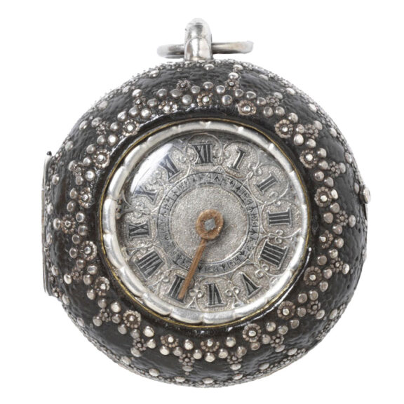 Dutch silver one handed verge pocket watch Circa 1640