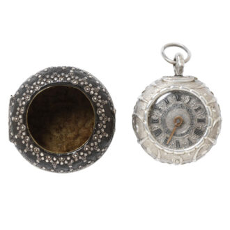 Dutch silver one handed verge pocket watch Circa 1640