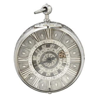 Early German silver verge pocket watch Circa 1700
