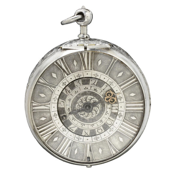 Early German silver verge pocket watch Circa 1700