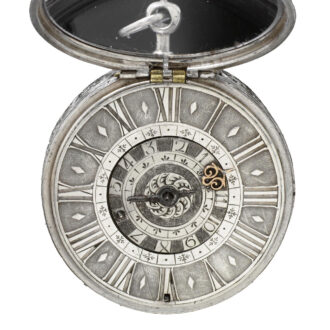 Early German silver verge pocket watch Circa 1700
