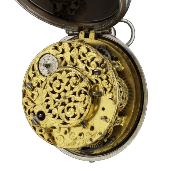 Early German silver verge pocket watch Circa 1700 Early German silver verge pocket watch Circa 1700