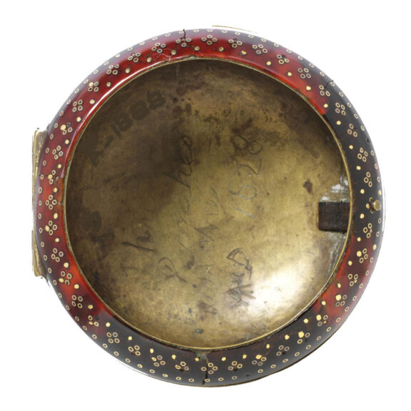 English verge in gilt and tortoiseshell pair cases Circa 1660 English verge in gilt and tortoiseshell pair cases Circa 1660