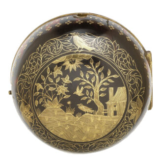 English verge in gilt and tortoiseshell pair cases Circa 1660