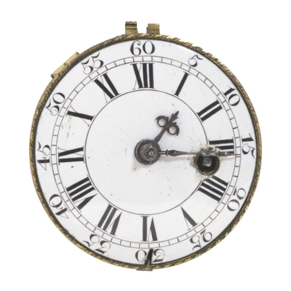English gold open faced verge pocket watch Circa 1710