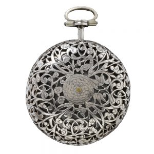 English silver pair cased Filigree verge watch Circa 1640