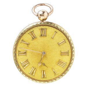 English gold watch with duplex escapement Circa 1811