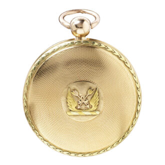English gold watch with duplex escapement Circa 1811