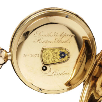 English gold watch with duplex escapement Circa 1811