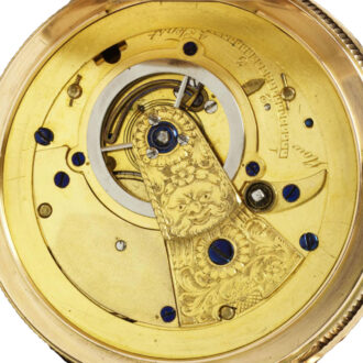 English gold watch with duplex escapement Circa 1811