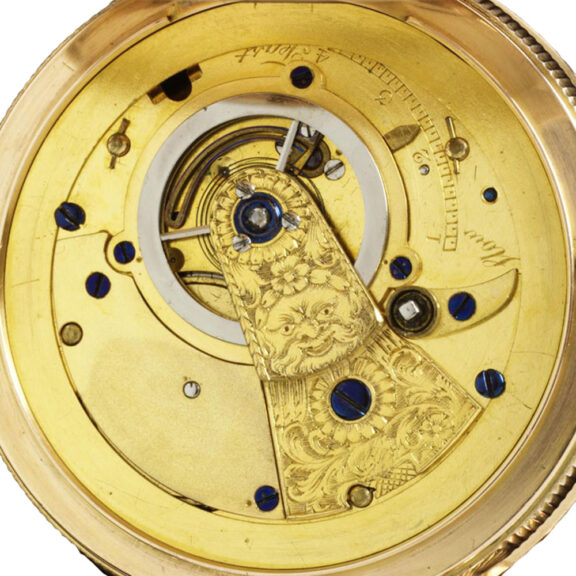 English gold watch with duplex escapement Circa 1811 English gold watch with duplex escapement Circa 1811