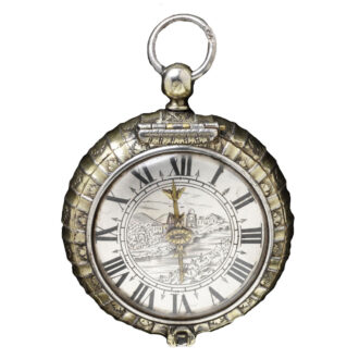 French silver chased and engraved verge watch Circa 1640