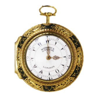 English gilt pair cased repeater for the Turkish market Circa 1750