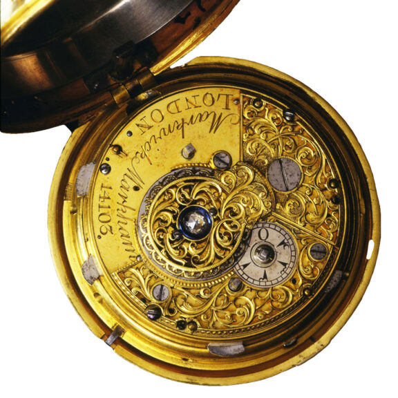 English gilt pair cased repeater for the Turkish market Circa 1750 English gilt pair cased repeater for the Turkish market Circa 1750