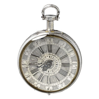 German important repeating silver coach clock Circa 1730