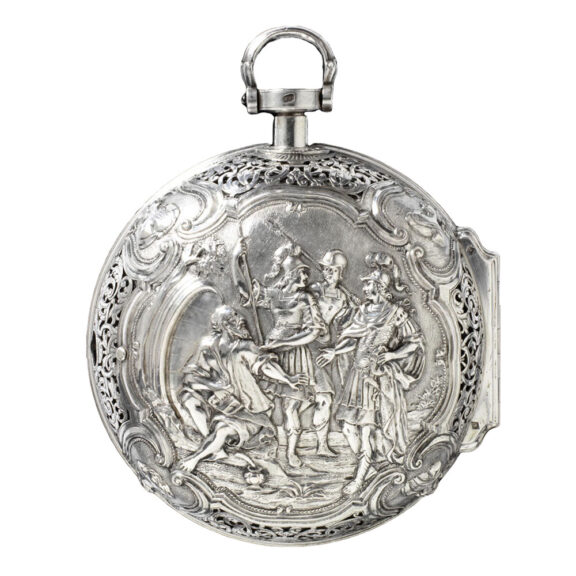 German important repeating silver coach clock Circa 1730