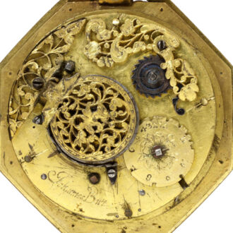 German octagonal one-handed verge pocket watch Circa 1600 German octagonal one-handed verge pocket watch Circa 1600