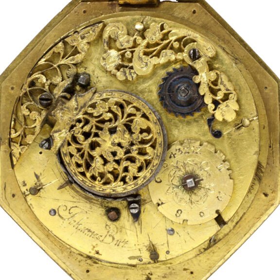 German octagonal one-handed verge pocket watch Circa 1600 German octagonal one-handed verge pocket watch Circa 1600