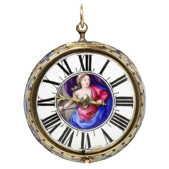 Swiss copper one-handed verge pocket watch Circa 1680
