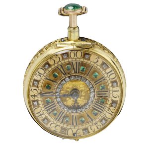English gold quarter reapting verge pocket watch Circa 1704