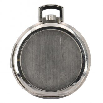 Unique Swiss 18K white gold complicated lever watch Circa 1972