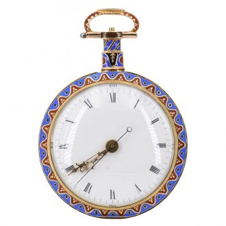 English center seconds duplex for the Chinese market Circa 1820 English center seconds duplex for the Chinese market Circa 1820