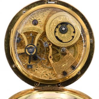 English center seconds duplex for the Chinese market Circa 1820 English center seconds duplex for the Chinese market Circa 1820