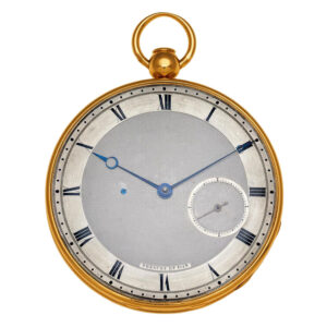 French 18 carat gold hour repeating duplex watch Circa 1818