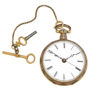 English center seconds duplex for the Chinese market Circa 1800