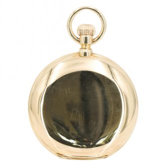 Large German 18K gold hunting cased lever watch Circa 1900