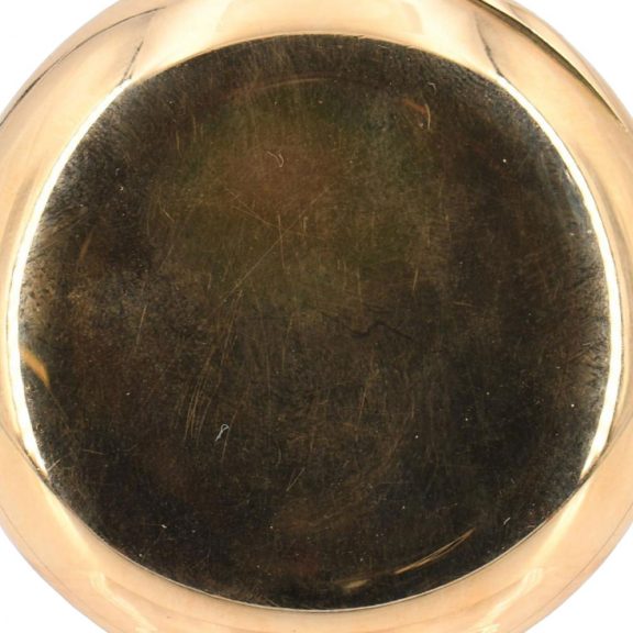 German 18K rose gold hunting cased lever watch Circa 1910 German 18K rose gold hunting cased lever watch Circa 1910
