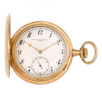 Swiss 18 carat rose gold hunting cased lever watch Circa 1911