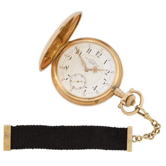 Heavy German 14K rose gold hunting cased lever Circa 1895 Heavy German 14K rose gold hunting cased lever Circa 1895