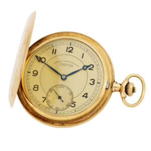 German 18K gold lever gentlemen's pocket watch Circa 1930