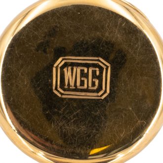 American 18K gold open faced lever pocket watch Circa 1925 American 18K gold open faced lever pocket watch Circa 1925