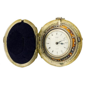 English silver quadruple cased key wound watch Circa 1850