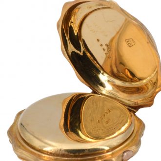 Swiss gold lever watch made for the Indian market Circa 1880
