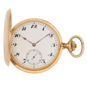 Swiss 14K gold hunting cased gentlemen's watch Circa 1920