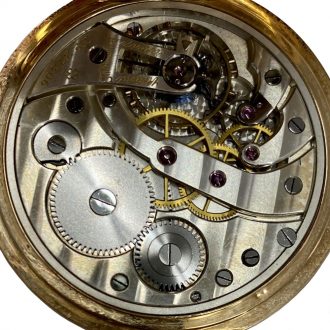 Swiss 14K gold hunting cased gentlemen's watch Circa 1920