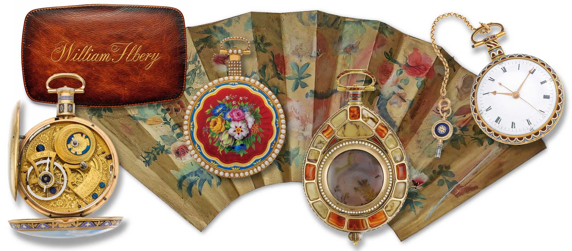 Pocket watches made by William Ilbery