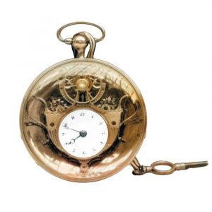 French gold watch with vase shaped movement Circa 1807