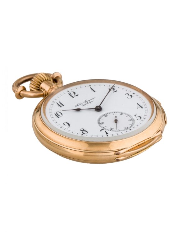 Gold Jules Jurgensen pocket watch with quarter repeater Gold Jules Jurgensen pocket watch with quarter repeater