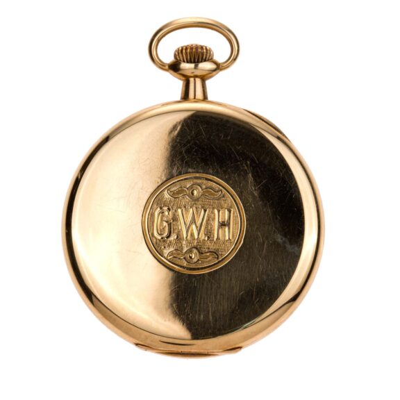 Waltham classic pocket watch in 14 carat yellow gold Waltham classic pocket watch in 14 carat yellow gold