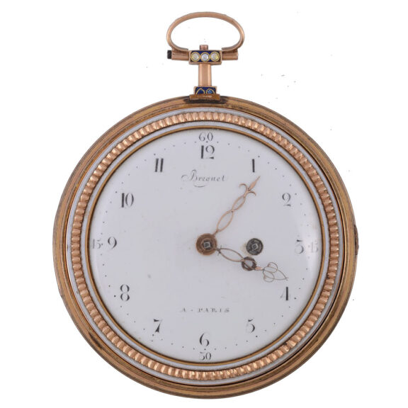 An enamelled pocket watch from Breguet Circa 1790 An enamelled pocket watch from Breguet Circa 1790