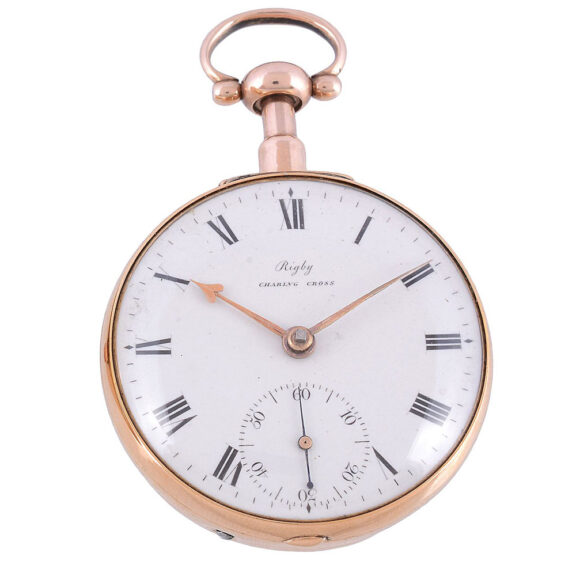 22 Carat gold quarter repeating watch Circa 1812 22 Carat gold quarter repeating watch Circa 1812