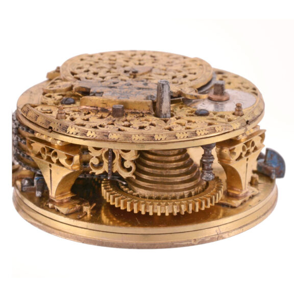 A silver pair-cased verge pocket watch Circa 1695 A silver pair-cased verge pocket watch Circa 1695