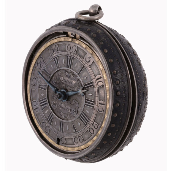 A silver pair-cased verge pocket watch Circa 1695 A silver pair-cased verge pocket watch Circa 1695