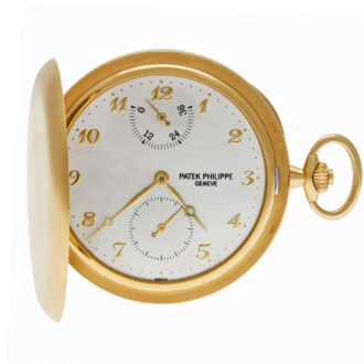 Gents Patek Philippe hunter pocket watch in 18k Gents Patek Philippe hunter pocket watch in 18k