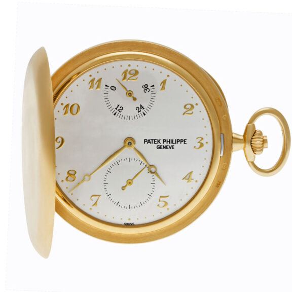 Gents Patek Philippe hunter pocket watch in 18k Gents Patek Philippe hunter pocket watch in 18k