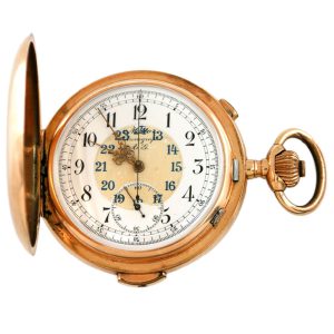 Swiss minute repetition and chronograph Circa 1900
